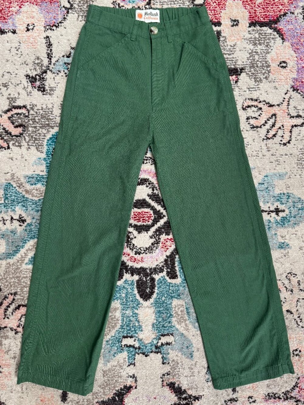 Mollusk Painter Pants Green Women's XS